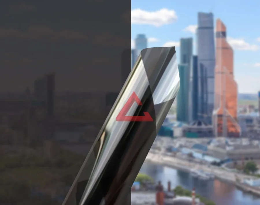 атермальная плёнка серый NANO CERAMIC 3065 — тонировка окон квартир, домов и зданий в Москве